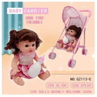 Genérico - Coche Metalico De Juguete Con Muñeca Incluida