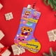 thumbnail image 4 of PINKFONG Tema: Calcetines de Navidad, fino lino blanco para colgar en escaleras y chimenea, decoración navideña para el hogar, regalo de Navidad. 54cm × 38cm, 4 of 5