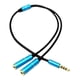 thumbnail image 1 of Splitter Adaptador Audio Auxiliar Macho A 2 X 3.5mm Hembra, 1 of 3