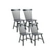 thumbnail image 1 of Pack 4 Sillas Windsor Madera Maciza De Alta Calidad Estructura Fuerte Barnizado Semi Matte - Negro, 1 of 3