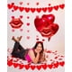 thumbnail image 3 of Globos de Mylar OHLIGEI 4 pzas con forma de labios rojos – Decoración para fiestas, 3 of 3