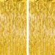 thumbnail image 1 of Cortina de Flecos Metálica BICAOGEE Pack de 2, 1 m x 2 m, Oro Gruesa, 1 of 3