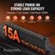 thumbnail image 3 of Power Strip VEVOR, 10 salidas, horizontal, 1U, montaje en rack, PDU, 15 A, 3 of 9