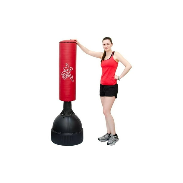 Pushing Box Con Base Negra Artes Marciales Saco Boxeo PA-K4
