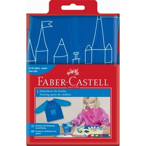 Faber Castell - Delantal De Pintura Artística Faber-Castell Color Azul
