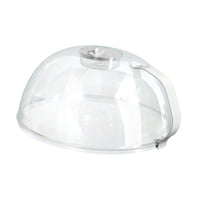 Magideal - Cubiertas Para Platos De Microondas, Cubierta Para Salpicaduras De Alimentos, Mantiene Fresco Y Caliente, Cubierta De Plato Para Tapa De Alimentos Blanco