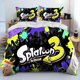 thumbnail image 1 of S-Splatoon Game GamerComforter Bedding Set,Duvet Cover Bed Set Quilt Cover Pillowcase, Size Bedding Set Kids Bed Sheets, 1 of 5