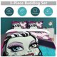 thumbnail image 5 of Monster HighCartoon Collection 3-Piece Comforter Set, Personalized Bedding Decor for Kids And Teens Bed Sheets, 5 of 5