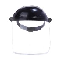 Ioensy - Protector Facial Transparente Protector Antiaceite Herramientas Antivaho Ajustables Para Cocina Negro