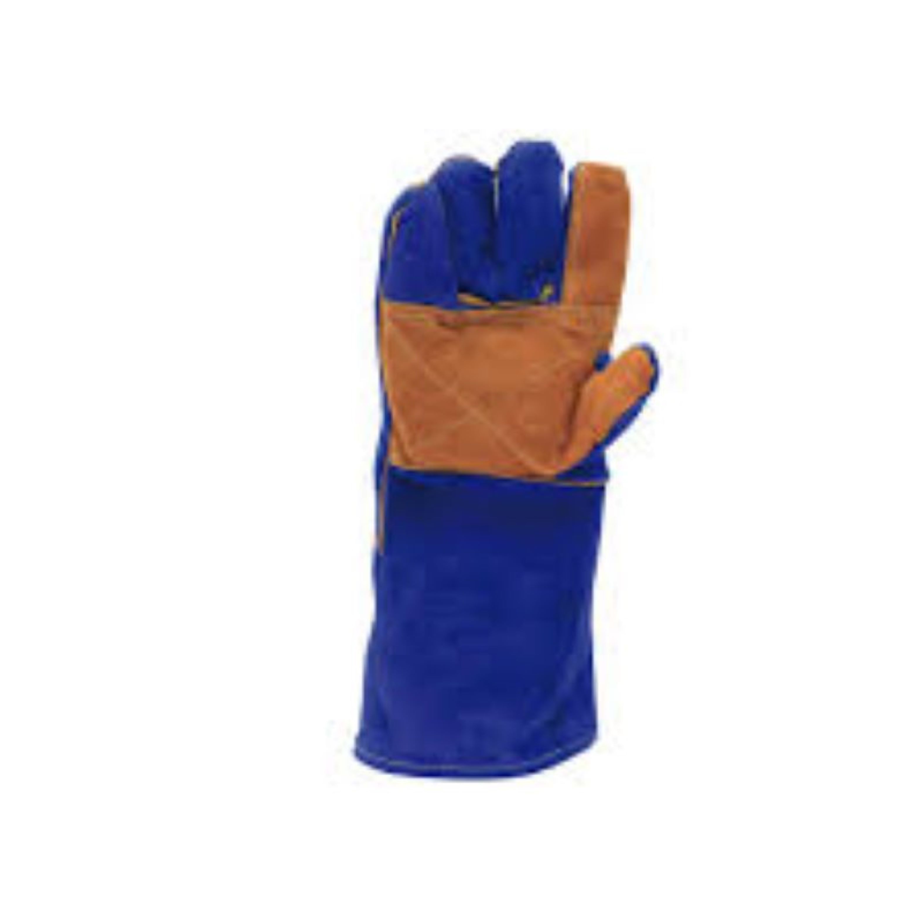 Metalfer - Guante Soldador Azul/Forro Kevlar