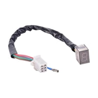 Ioensy - Velocímetro, Sensor De Palanca De Cambios, Led Digital, Indicador De Marcha De Motocicleta De 5 Velocidades