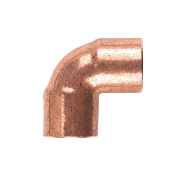 Codo de 90 grados NIBCO Mueller Streamline Copper, 1 x 1 pulgada