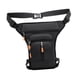 thumbnail image 4 of Bolsa de cintura para hombres bolso de la pierna de la pierna de la pierna de la pierna múltiple bolso de hombro multipropósito de muslo para montar d Cremallera media negra, 4 of 5