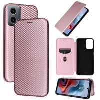 Funda Flip Para Foxdock Motorola Moto G45 5G - Funda Magnética De Negocios, Funda Protectora Delgada