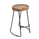 thumbnail image 5 of Taburete TUP THE URBAN PORT de madera natural hecho a mano de 24 pulgadas, 5 of 9