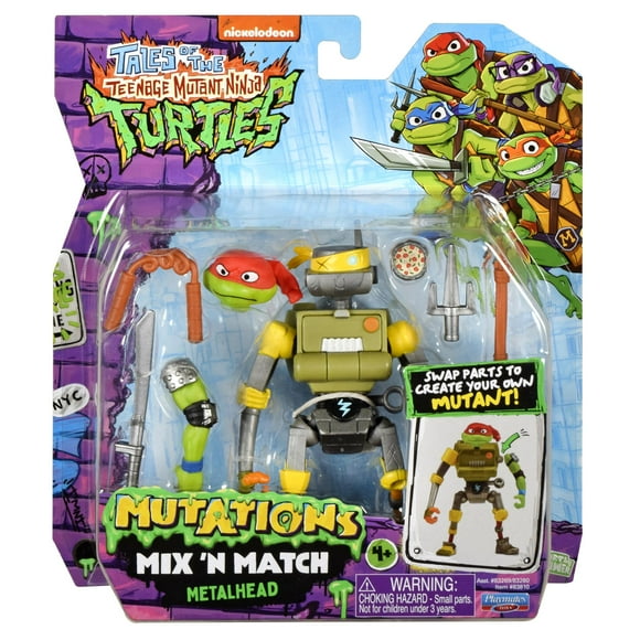 Figura de acción Teenage Mutant Ninja Turtles Metalhead 11 cm