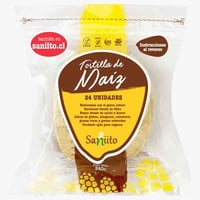Tortilla De Maíz Sin Glúten Mini 1 Un 240 G Saniito