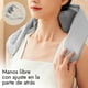 thumbnail image 4 of Masajeador de cuello y hombros Shiatsu Recargable con calor Gris, 4 of 5
