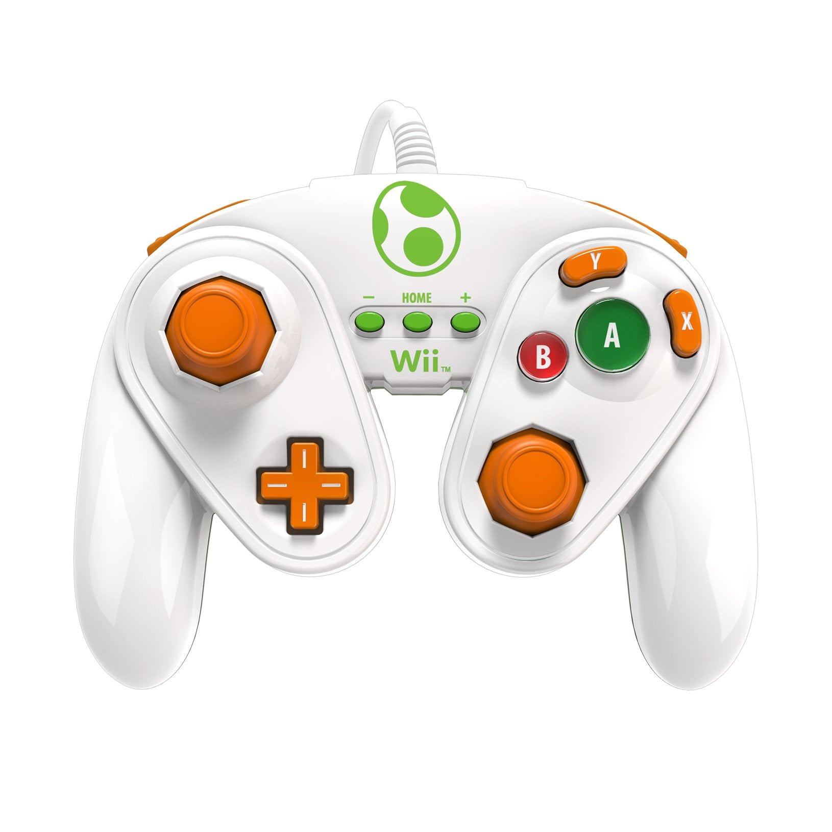 PDP Wired Fight Pad Yoshi para Wii U, mando clásico | Lider