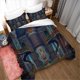 thumbnail image 2 of Princess and Beast Cartoon Duvet Cover Set 100% Microfiber Bedding Set Skin-Friendly 3 Piece Comforter Cover Set for a Comfortable Sleep, 2 of 5