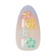 thumbnail image 5 of Uñas postizas imPRESS Pastel Bloom multicolor, tamaño mediano, 30 uds, 5 of 9