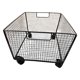 thumbnail image 5 of Cesta De Lavandería Con Ruedas De Malla Metálica Para Habitación De Ni?os, Contenedor De Almacenamiento Móvil, Tama?o S, 5 of 5