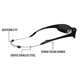 thumbnail image 3 of Sujetador Ajustable para Lentes Cablz Zipz Negro 36 cm, 3 of 8