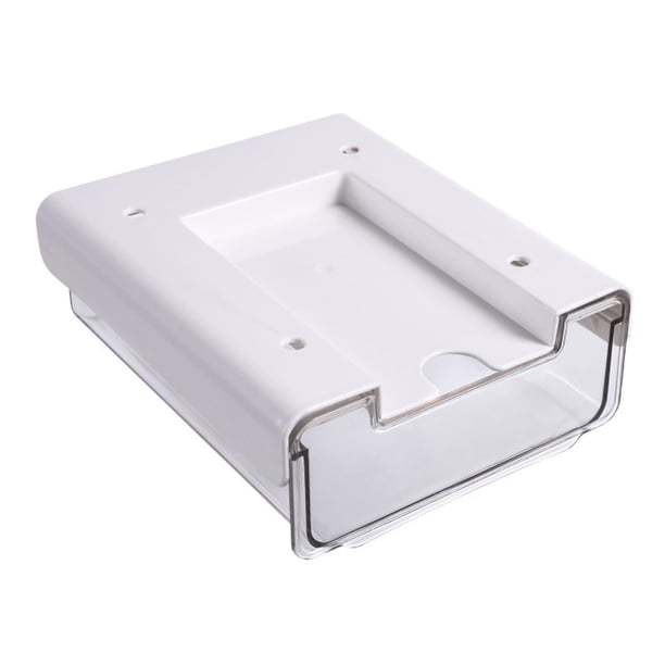 Caja de almacenamiento tipo cajonera oculta, cajón extensible deslizante, bandeja, organización pequeña para almacenamiento, escritorio, baño, hogar, S