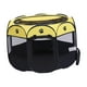 thumbnail image 5 of Corral Plegable De Tela Oxford Para Mascotas, Malla Con Cremallera Para Conejo, Gatito, Gato, Amarillo Y Negro, 5 of 5