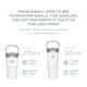 thumbnail image 3 of Botella de agua Stanley IceFlow de acero inoxidable de 30 ml con aislamiento al vacío, 3 of 3