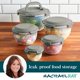 thumbnail image 3 of Rachael Ray Juego de 10 Recipientes Transparentes/Gris para Almacenamiento de Alimentos, 3 of 9