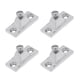 thumbnail image 2 of 4 piezas de montaje lateral lateral inoxidable bisagra Bimini Top Fit Fitting Hardware, 2 of 3