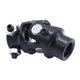 thumbnail image 1 of 3/4-36 Spline X 3/4" DD NEGRO Eje De Dirección único Junta Universal En U 83 Mm, 1 of 5