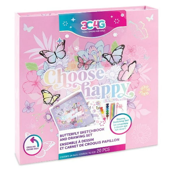 Butterfly Cuaderno de bocetos y juego de dibujo