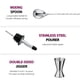 thumbnail image 3 of Set de coctelera FineDine, 17 piezas, acero inoxidable, 3 of 7