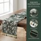 thumbnail image 4 of REGALWOVEN Corredor de Cocina Floral con Flecos para Decoración de Cocina y Mesa de Comedor Verde 13.8x70.9 pulgadas, 4 of 6