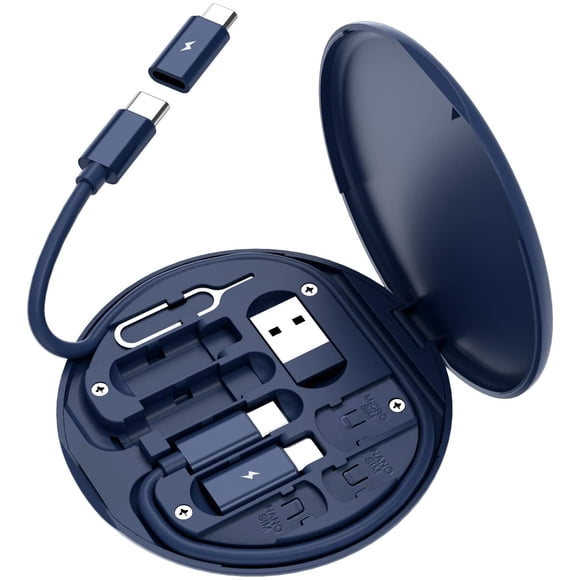 Kit Adaptador Multi USB-C a iOS Azul Azvegr