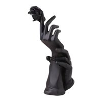 Magideal - Expositor De Joyas Con Forma De Mano, Soporte Para Esculturas, Artesanías, Estatuas Para Cadenas, Collares, Accesorios De Fotografía, Venta Al Por Menor, Decoración Del Hogar Negro