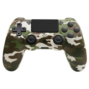 Genérico - Mando Inalámbrico Compatible Con Ps4/Slim/Pro Y Pc, Control Joystick - Verde Camuflado