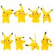 thumbnail image 2 of Set de figuras Pokémon Bandai 8 Battle Figures Pikachu 5 cm, 2 of 9