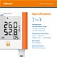 thumbnail image 2 of Termómetro Elitech GSP-8 con registro de datos de temperatura y humedad de 100 000 puntos, 2 of 8