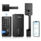 thumbnail image 1 of Set de cerradura inteligente para puerta delantera con entrada de huellas dactilares Wi-Fi de Philips, 1 of 3