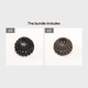 thumbnail image 1 of Stylish Hair Ties Set - Ball Hair Ornaments, Bird Nest Hair Tie, Lazy Hairpin Plate, High Ponytail Fix Clip & More!, 1 of 5