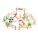 thumbnail image 4 of 15 Piezas De Animales De Granja Modelo Juguetes Educativos Para Decoración De Dise?o De Paisaje De Tren, 4 of 5