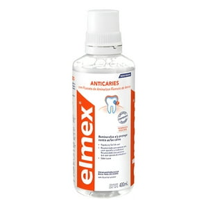 Colgate-Palmolive - Elmex Enjuague Bucal Con Fluor Anticaries 400 Ml