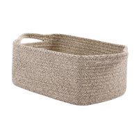 Bothyi - Cesta De Almacenamiento Tejida Para Pañales De Bebé, Cesta Para Guardería, Sala De Estar, Color Caqui