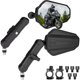 thumbnail image 1 of KEMIMOTO Adventure Motorcycle Mirrors M8 M10 Bolt Handlebar, 1 of 3