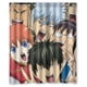thumbnail image 1 of Cortina de ducha Gintama, juego de cortina de baño con ganchos, tamaño 60 x 72 pulgadas, 1 of 3