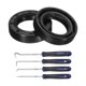 thumbnail image 1 of 2Pack Sello de Aceite, 22x35x8mm TC Caucho Nitrilo Doble Labio Cubierta con Kit de Ganchos, 1 of 7