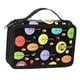thumbnail image 3 of Bolsa de lápices de 2 capas con 72 ranuras, bolsa de papelería, bolsa de maquillaje, funciones, 7,87x4,92x3,15 pulgadas, doble cremallera, bolsa , negro Negro-1, 3 of 5